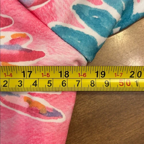 NWT Top It Off Pink Tropical Floral Shift Dress Medium Resortwear Wrinkle Free
N - Picture 10 of 15